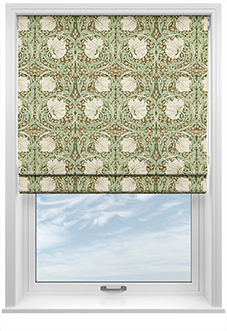William Morris At Home Pimpernel, Nettle - Roman Blind